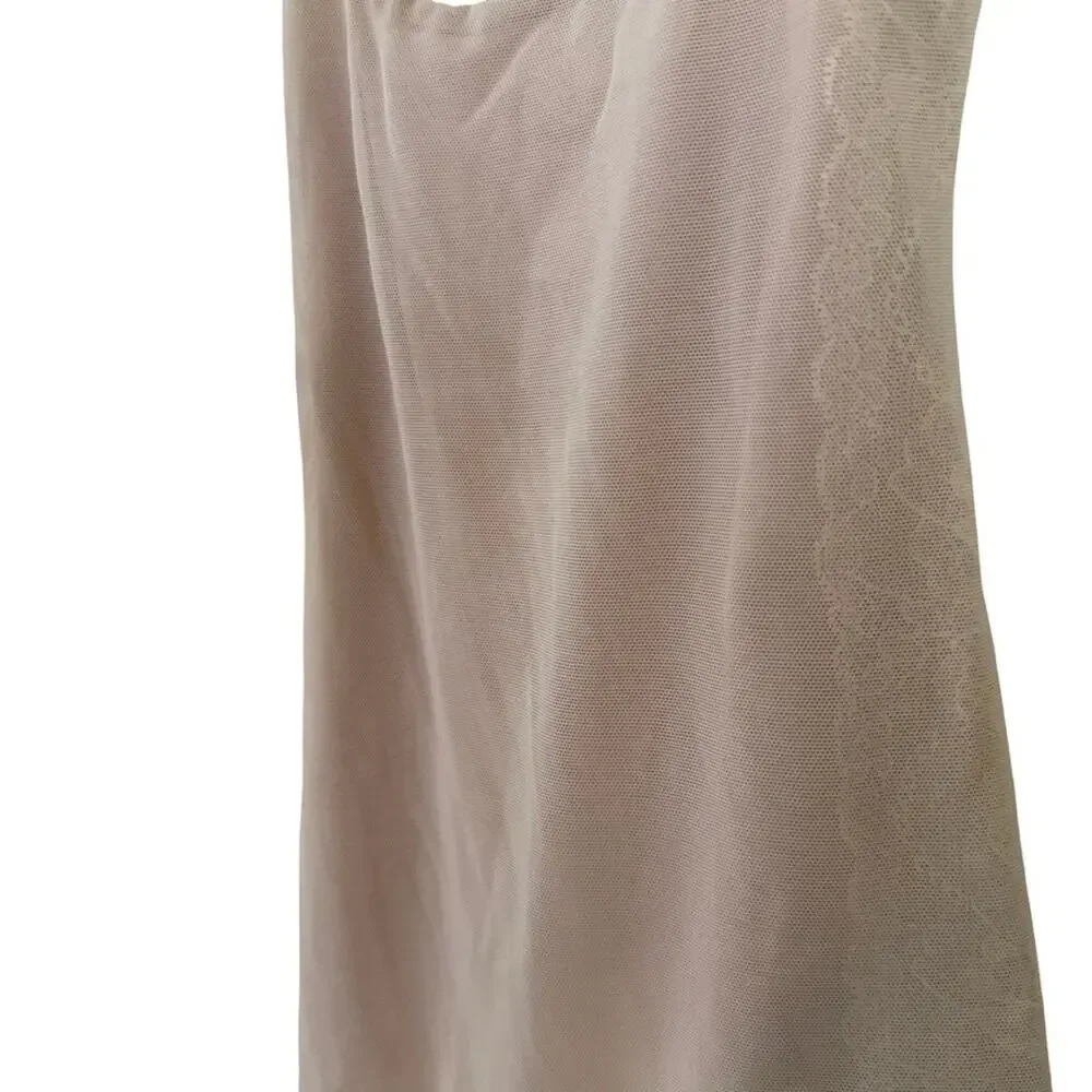 Assets Red Hot Label Spanx 1684 Rose Dust Luxe Lean Open Bust Tank Shaper Cami S
